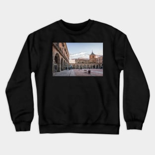 Mercado Chico Square in Avila Crewneck Sweatshirt